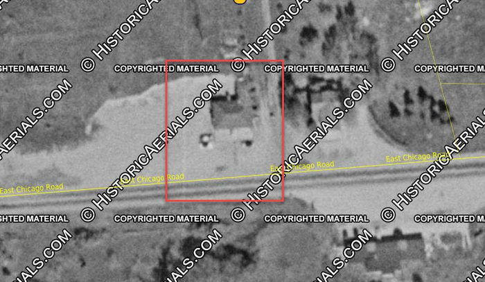 Bundy Hill Diner (Oslo Inn) - 1955 Aerial (newer photo)